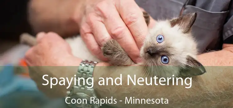 Spaying and Neutering Coon Rapids - Minnesota